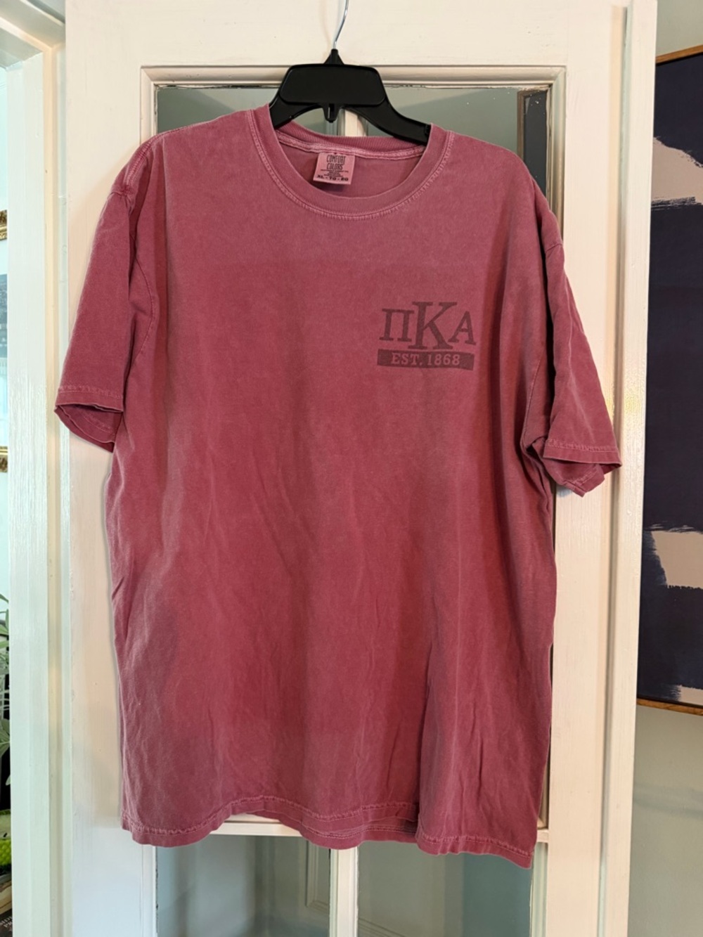 Comfort Colors Faded Red PKA Short Sleeve Tee